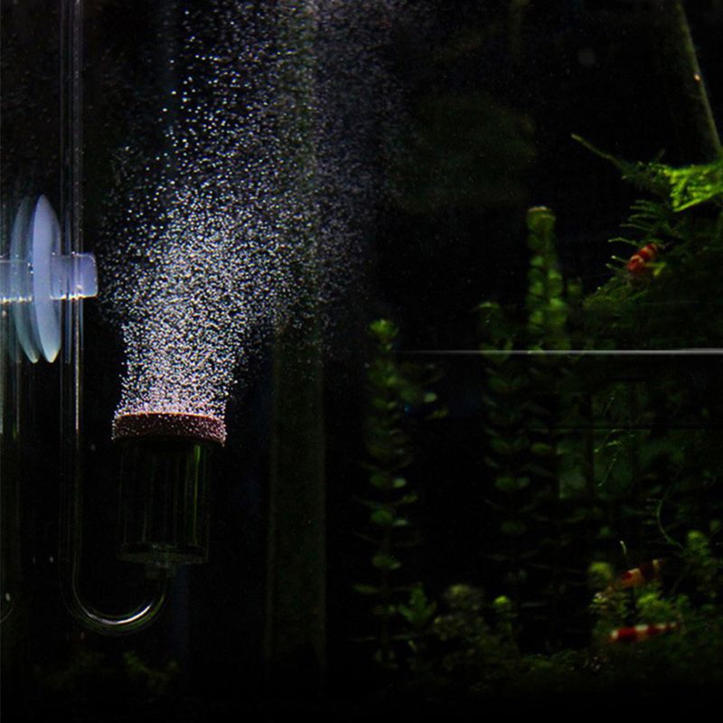 Aquarium CO2 Diffuser Dioxide Diffuser with U-Shape Connecting Tube Fish Tank Atomizer Supplies Equipment for Aquatic Plants wit