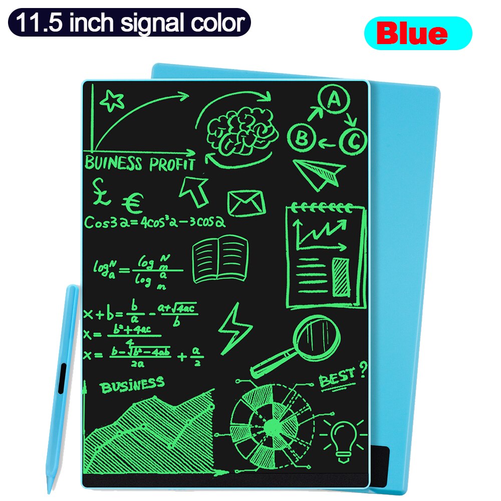 11.5/9.5Inch Ultrathin Drawing Board Full LCD Screen Writing Tablet Digital Graphic Electronic Handwriting Pad for Work and Home: 11.5 Signal Blue