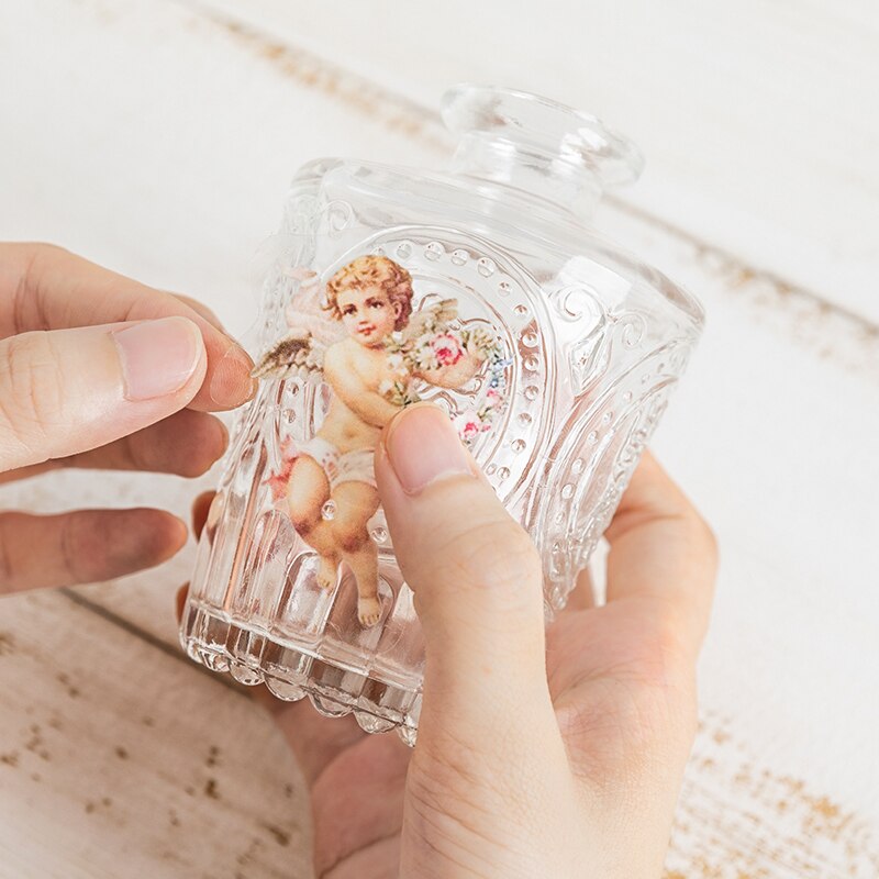 40pcs Muster Stickers Set Tulip Daisy Rose Flower Bear Angel Post Note Sticker DIY Decoration Adhesive Diary A6184