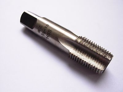 Taraud conique pour tuyau hss 1pc z 3/8 "  - 18 ( z=npt) 3/8 - 18 tpi
