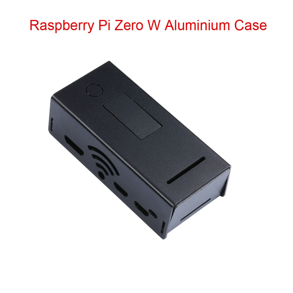 Raspberry Pi Zero W Case raspberry pi 0 Aluminium Case Enclosure Metal Shell Cover Compatible with RPI 0
