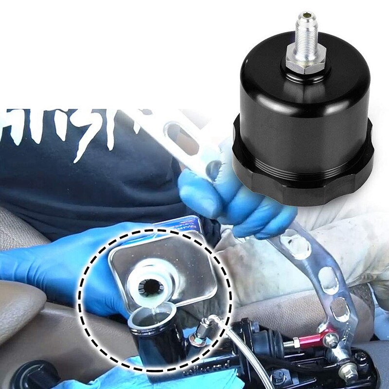 CNC Racing Drift Hydraulic Hand Brake Oil Tank Fluid Reservoir