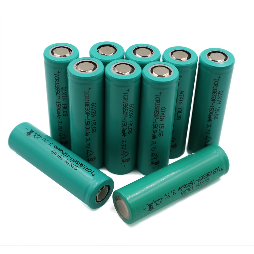 C&P Li-ion 1500mAh 3 pieces 18650 batteries high power tool battery cell discharge rate more than 10C 20A 18650 li ion battery