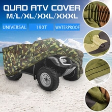 Universal 190T Camouflage Waterdicht Motorhoes Quad Atv Voertuig Scooter Motor Cover M L Xl Xxl Xxxl