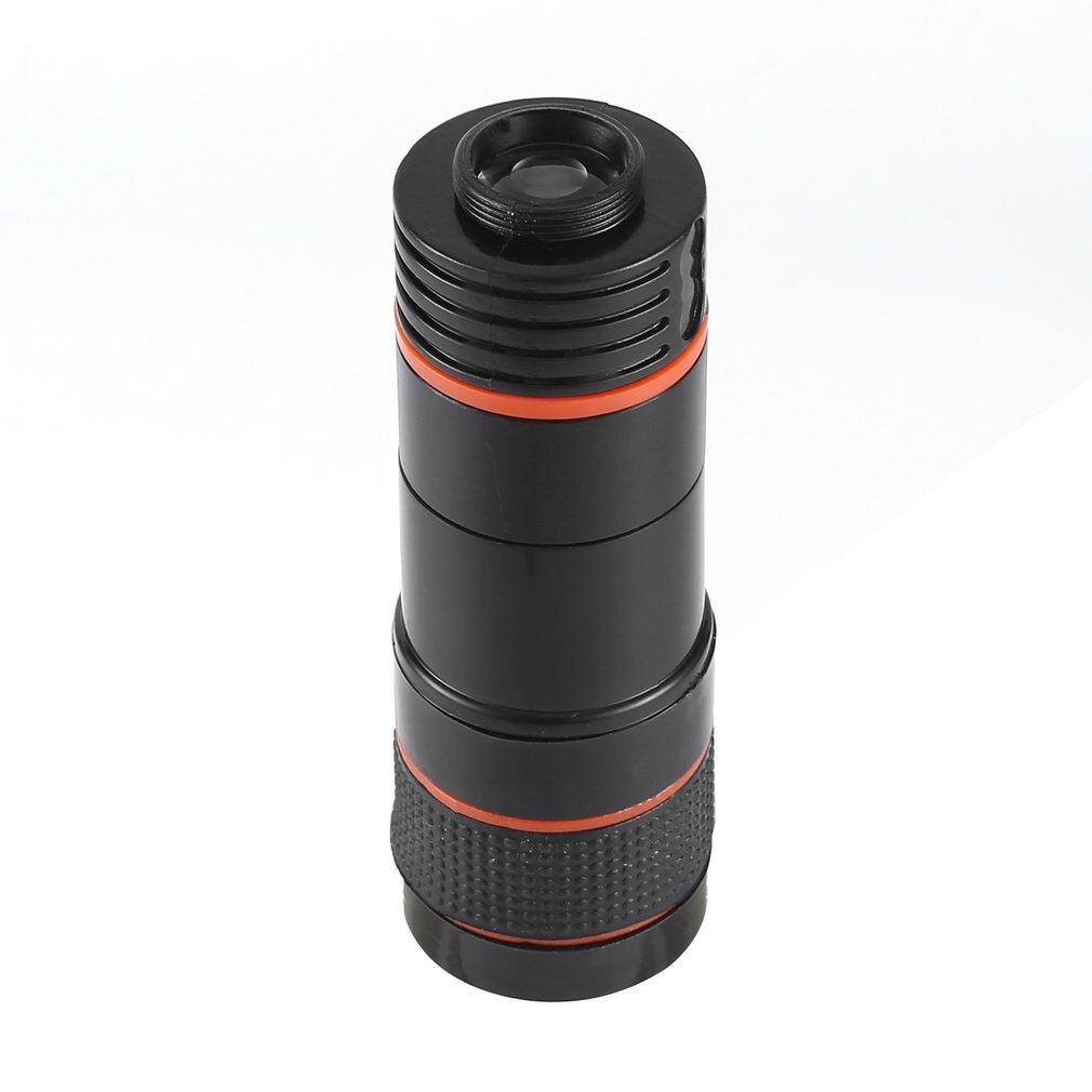 Universele 12X Mobiele Telefoon Telescoop Hd Externe Telelens Vervanging Tele Lens Optische Zoom Mobiele Telefoon Camera Lens Kit