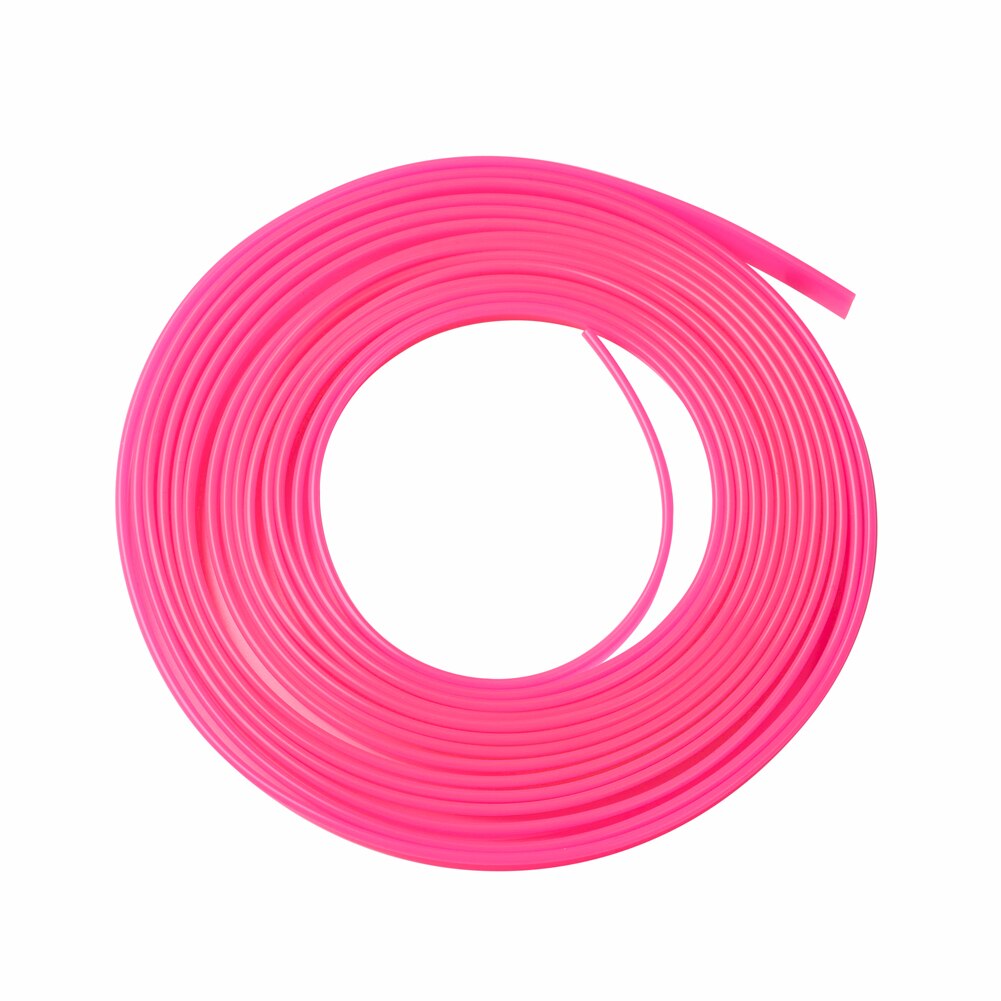Bil dekorative pyntelister styling biltilbehør indvendig udvendig støbestrimmel pink og lilla farve: Lyserød
