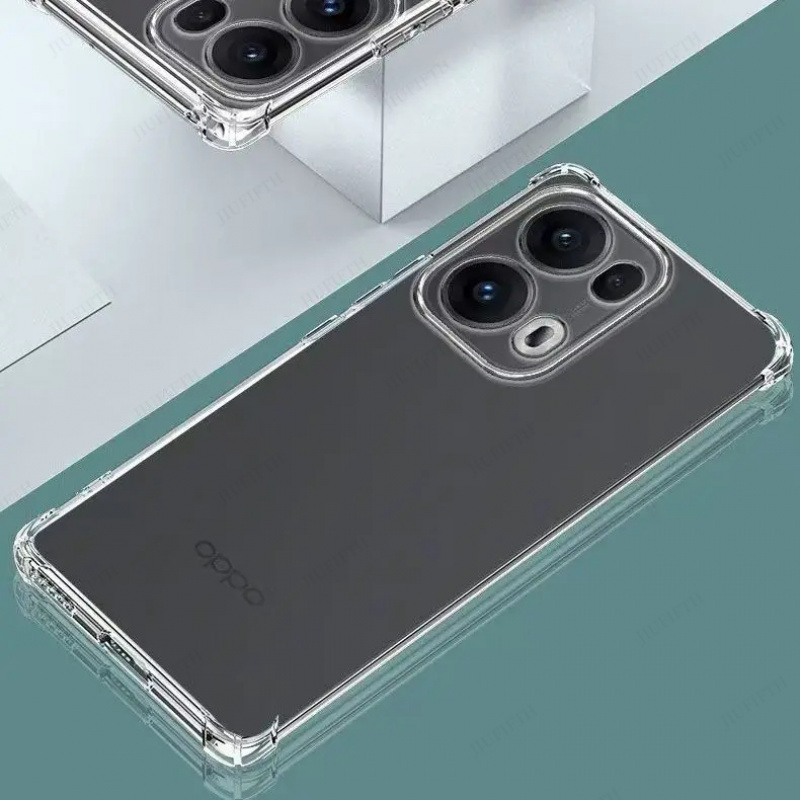 Four-Corners Shockproof TPU Case For OPPO Reno 13 Pro 5G Reno13 F FS 13F 13FS Cases Protective Cover Transparent Fundas Coque