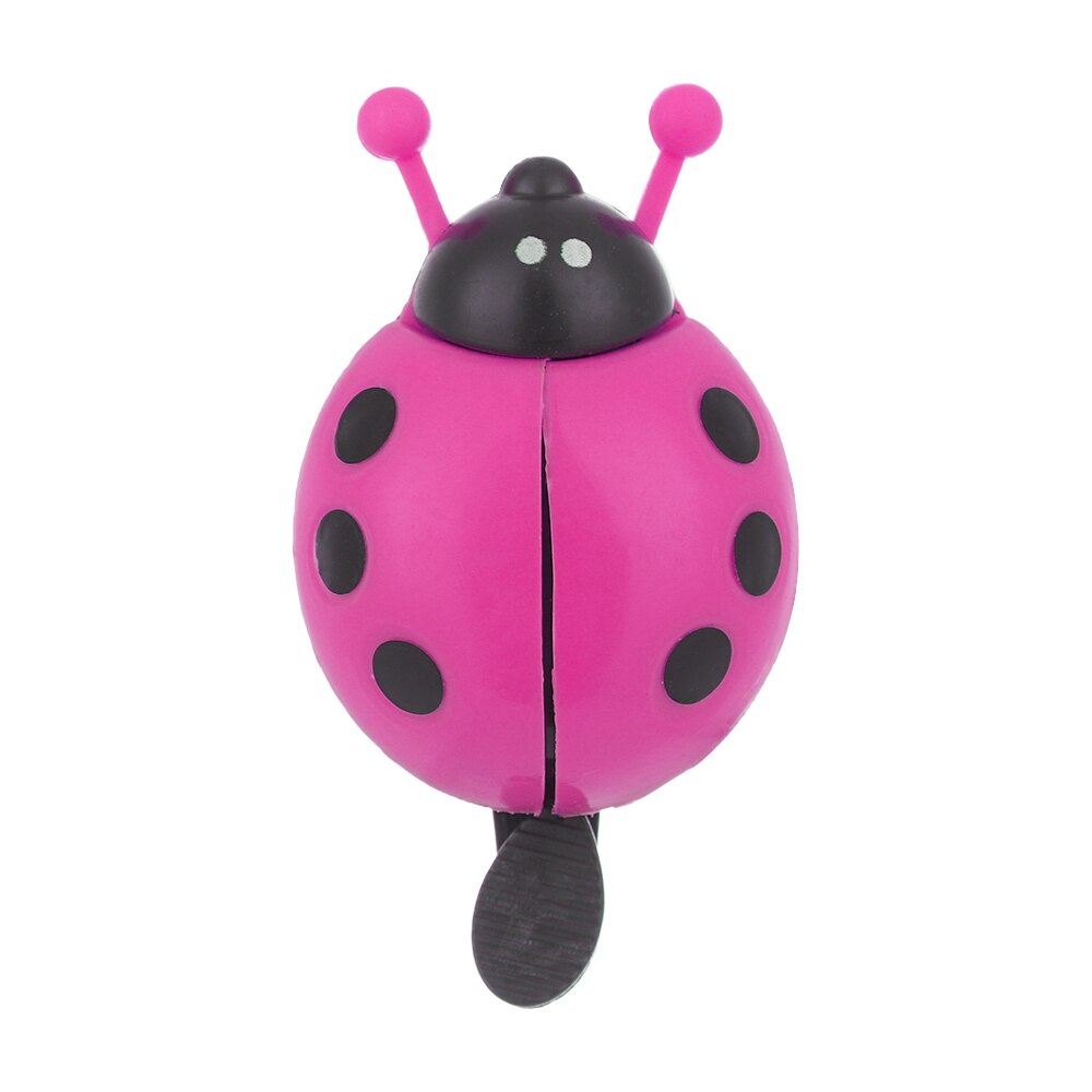 Kids Boys Girls Lovely Ladybug Plastic Bicycle Bell Beetle Bike Handlebar Alarm Ring Safety Warning Horn Cycling Accessories