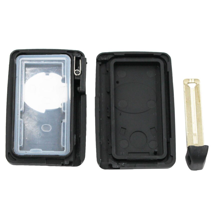 Replacement Shell 2/3/4 Button Smart Remote Key Fob for Toyota RAV4 Vitz Ractis Car Key Blank Case