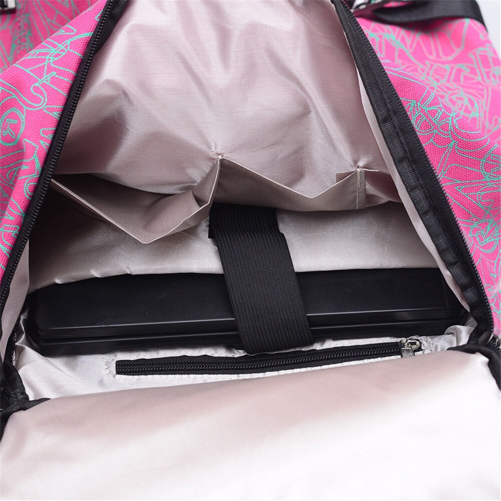 Bekende merken canvas dames reistassen voor dames met grote capaciteit, reisrugzak voor dames, multifunctionele crossbody tas