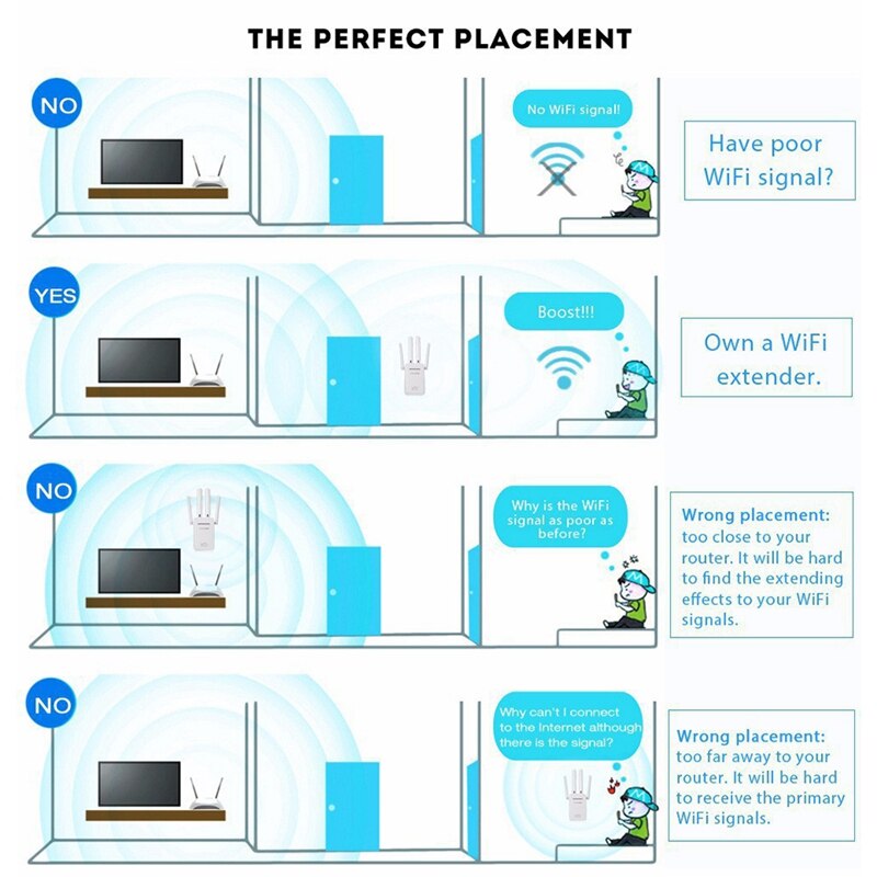 300M Router, WR09 Wireless WIFI Signal Amplification Router, Network Extension, for Home Office Use UK Plug