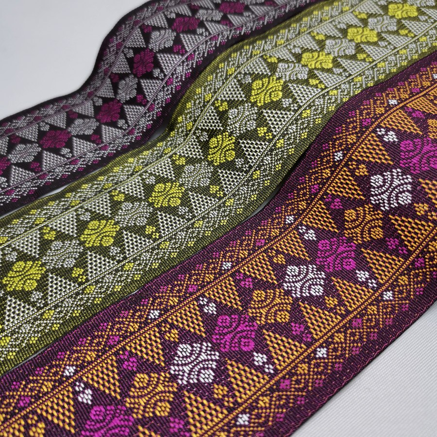 Geweven Lint Jacquard 50Mm Breedte Cord Diy Riem 7 Meter Hond Riem Singels Diy Lint Koord Trim