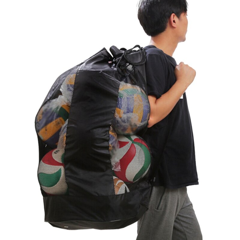 Aolikes Sports Bag - Large Capacity - Outdoor Ball Net Backpack - Multi-Function Storage