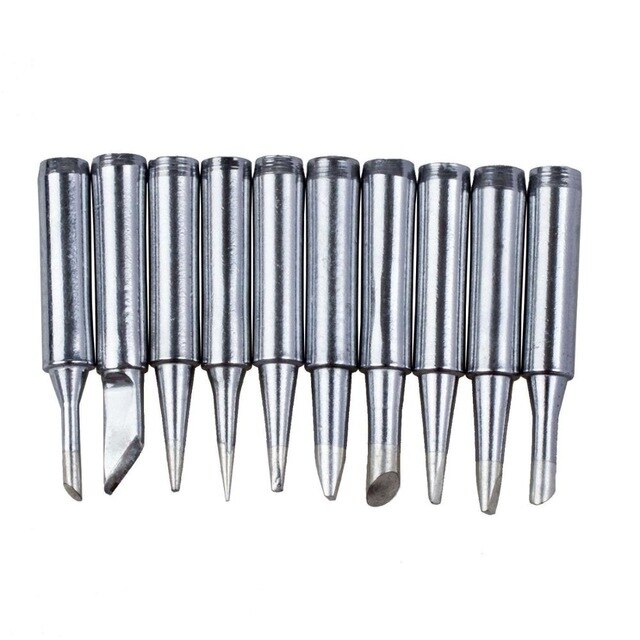 ESPLB 60W 900M Lead-free Solder Iron Tip Electric Soldering Irons for Rework Soldering Station Tool: 10pcs