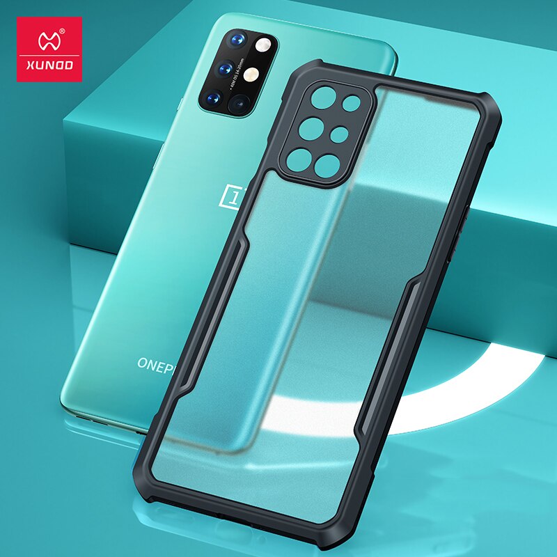 Xundd Voor Oneplus 9R Case Shockproof Airbag Bumper Soft Back Transparante Shell Anti-Val Beschermende Cover Case
