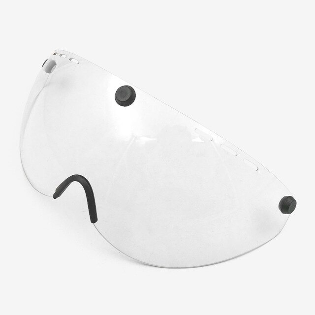 CAIRBULL-Casco de triatlón para hombre, lentes de Ciclismo, Casco aerodinámico, lente de Casco tt Ciclismo de Carretera, accesorio para gafas: Transparent