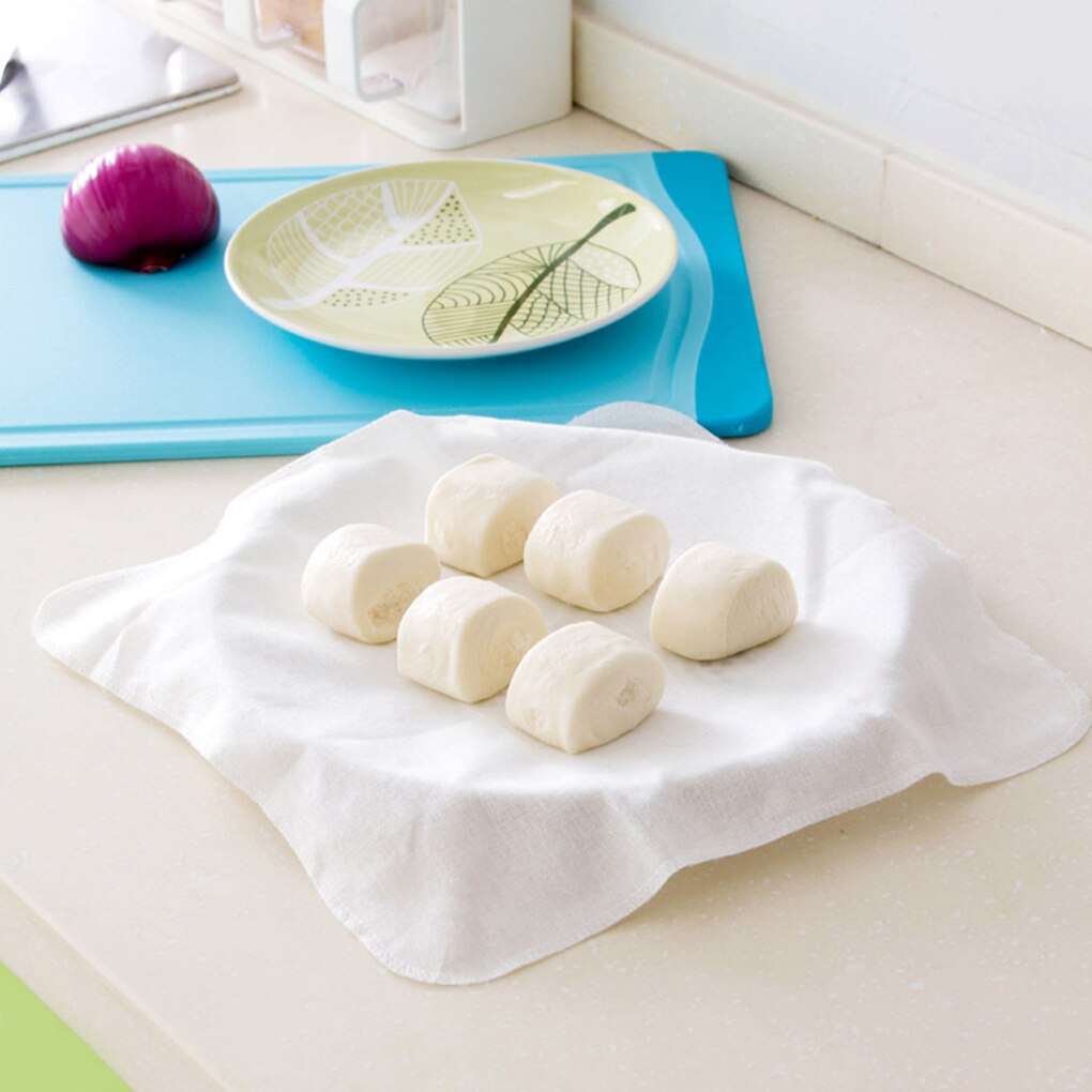 Eco-Friendly Filter Cotton Cloth Cheesecloth Gauze Natural Breathable Reusable Bean Bread Cloth Fabric Dumplings Cloth