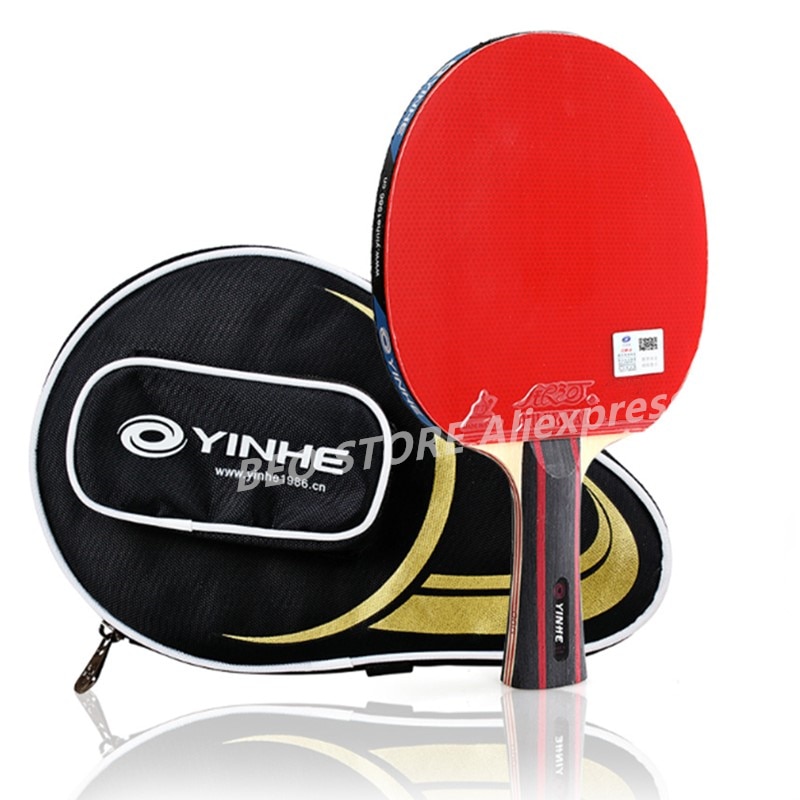 Yinhe 6-Ster Racket Galaxy Rondom Originele Yinhe Tafeltennis Rackets Ping Pong Bat