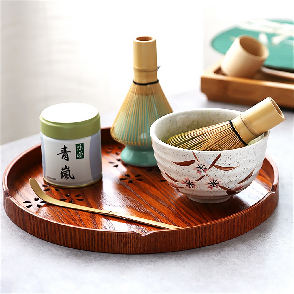 Matcha Koken Set Handgemaakte Bamboe Groene Thee Garde Traditionele Japanse Stijl Thee Maken Tool