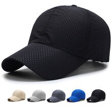 Gorra de malla con Cierre trasero para hombre y mujer, gorro de malla de secado rápido, transpirable, al aire libre para escalada,