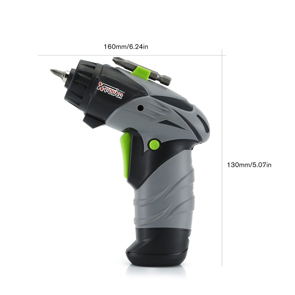 X-power Dry Battery Electric Cordless Screwdriver Set Mini Screw Driver Drill Hardware Tool Household DIY Tools