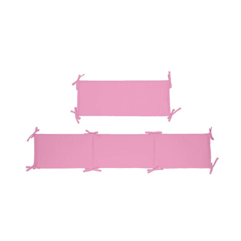 Toddler Crib Bumpers Pads Universal Infant Cot Breathable Protector Bedding Set K1KC