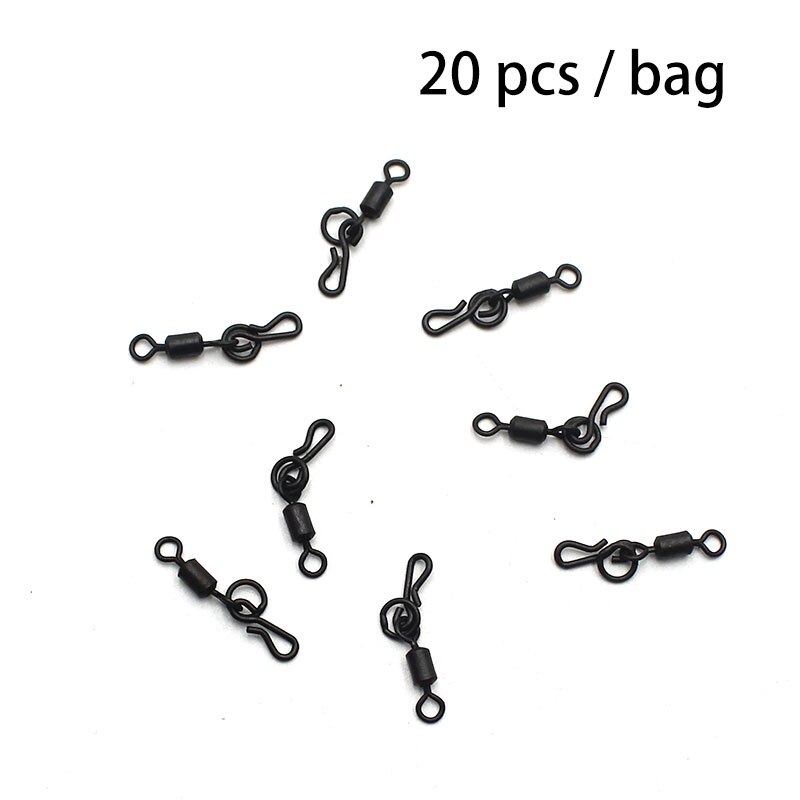 20 Stuks Karpervissen Quick Change Off In Line Swivel Voor Off Inline Rigs Accessoires Visgerei
