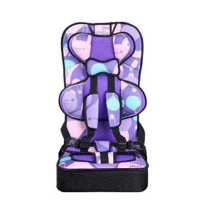 Children&Kids Safety Seat Cushions For 6M~12Y Kids Portable Thicken Type Sitting Mat Breathable Protect Toddler Booster Soft Pad: Purple