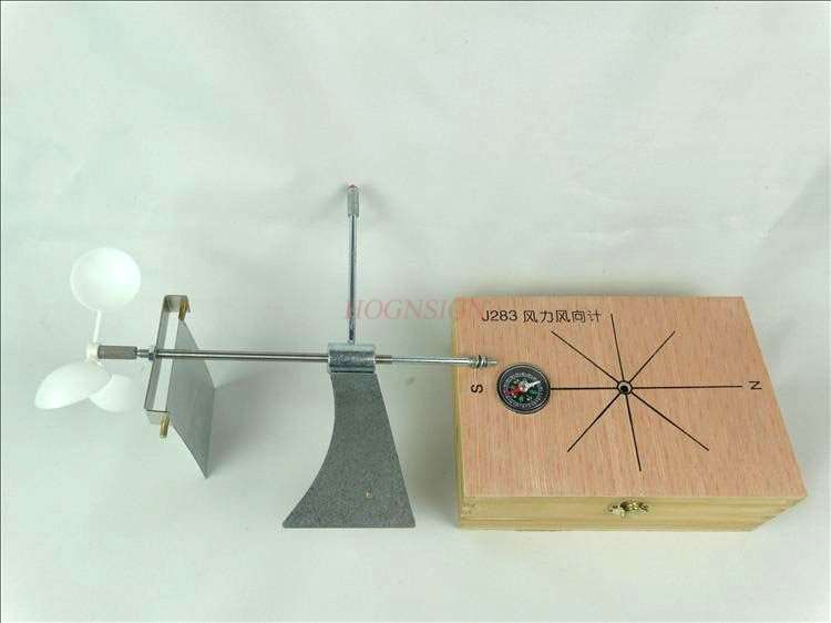Anemómetro de viento anemómetro de viento equipo de ciencia Experimental Escuela Primaria instrumento de enseñanza de Geografía