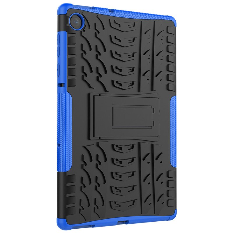 Veske for lenovo tab  m10 fhd plus 10.3 tb-x606f tb -x606x smart cover hybrid panser kickstand hardt stativ veske for lenovo  m10 plus