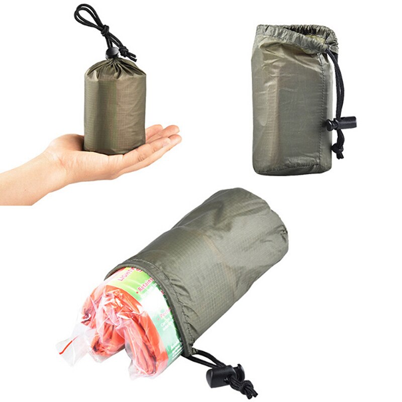 1pc Camping Schlafsack Lagerung Tasche Ich bin Freien Notfall Schlafsack Lagerung Mit Kordelzug Sack Für Camping Wandern