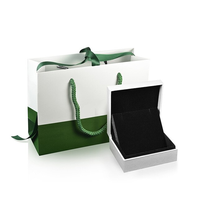 EDELL Squisito Sacchetto del Regalo Dei Monili del Braccialetto Della Collana scatola Contenitore di Regalo impostato: collana scatola