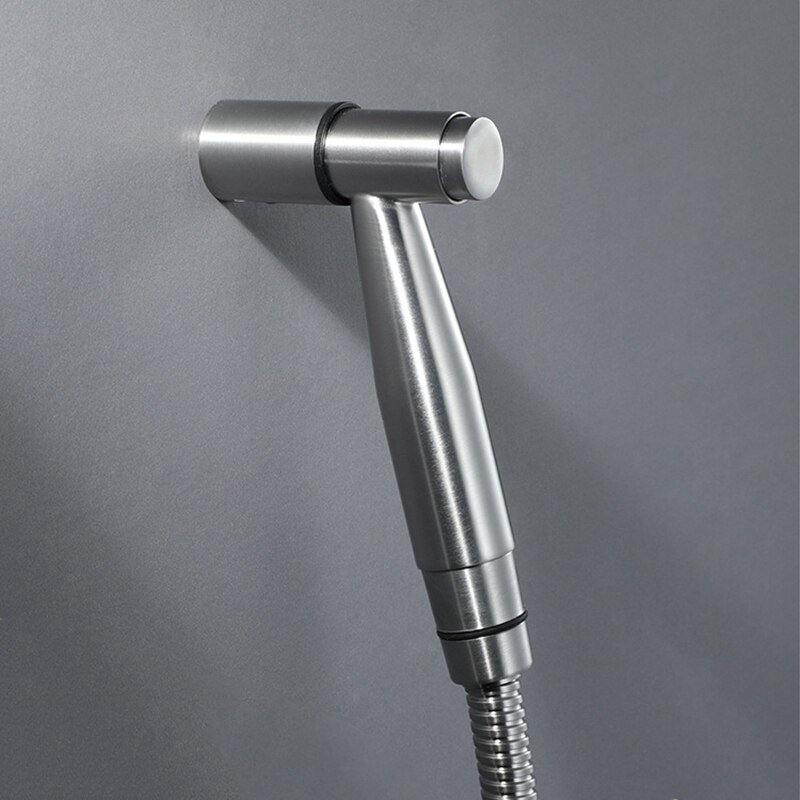 Stainless Steel Handheld Bidet Faucet Shower Bidet Douche Spray Toilet Shattaf Sprayer Shower Hose Shower Base