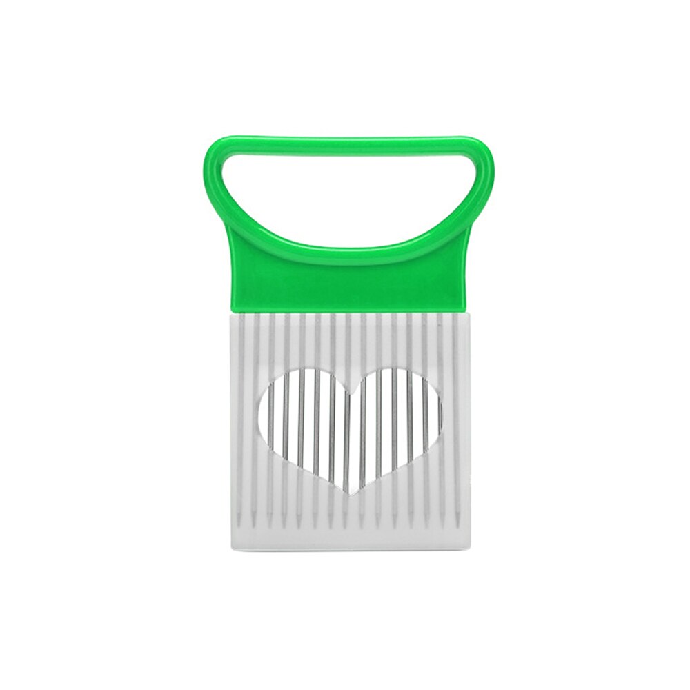 Kitchen Gadgets Onion Slicer Tomato Vegetables Safe Fork vegetables Slicing Cutting Tools: C