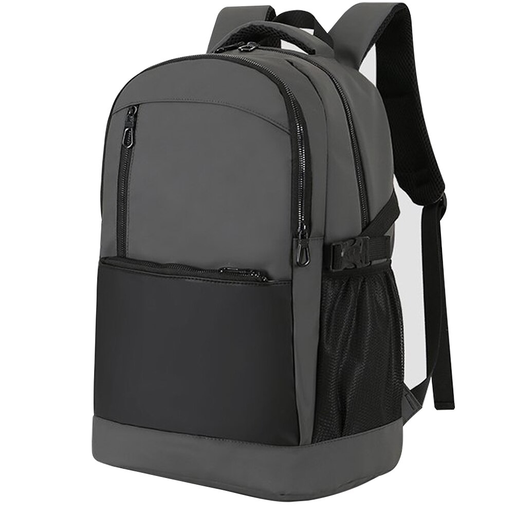 Laptop Backpack Men 17inch Office Work Men Backpack Business Bag Unisex Black Ultralight Backpack Thin Mochila: Clear