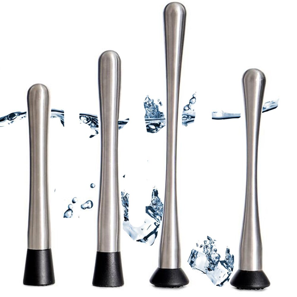 Sztabka ze stali nierdzewnej mikser ugniatacz koktajlowy Barware drink mojito DIY napój owocowy Muddler kruszony lód Barware narzędzie barowe