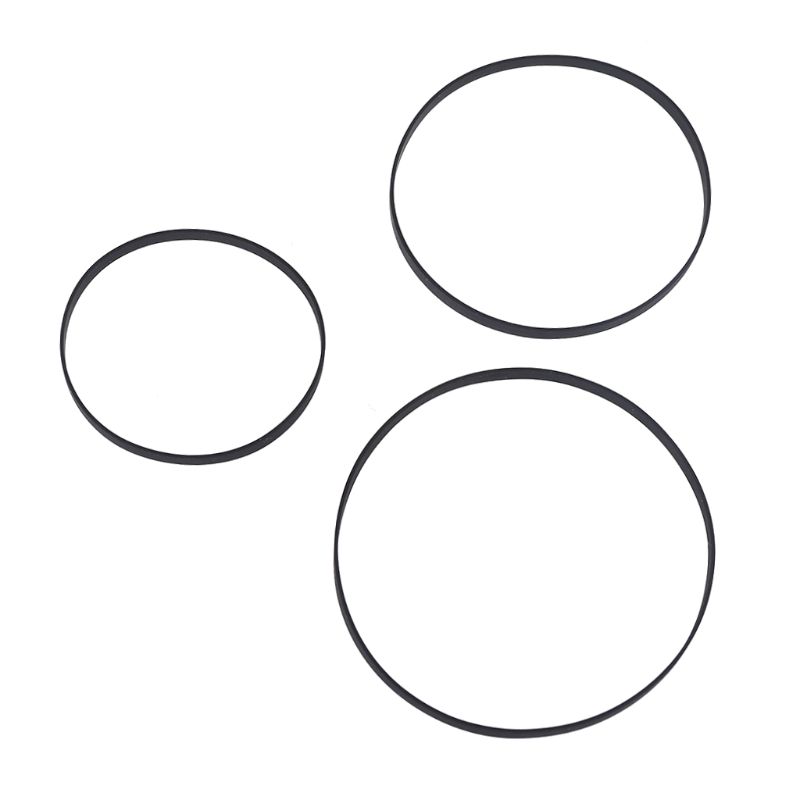 2Pcs Platenspeler Draaitafel Riem Voor Pioneer PL335 PL200Z PL281 PLX50 PLX340 PLZ81 PLZ82 PLZ91 PLZ92 PLZ93 PLZ94 PLZ460