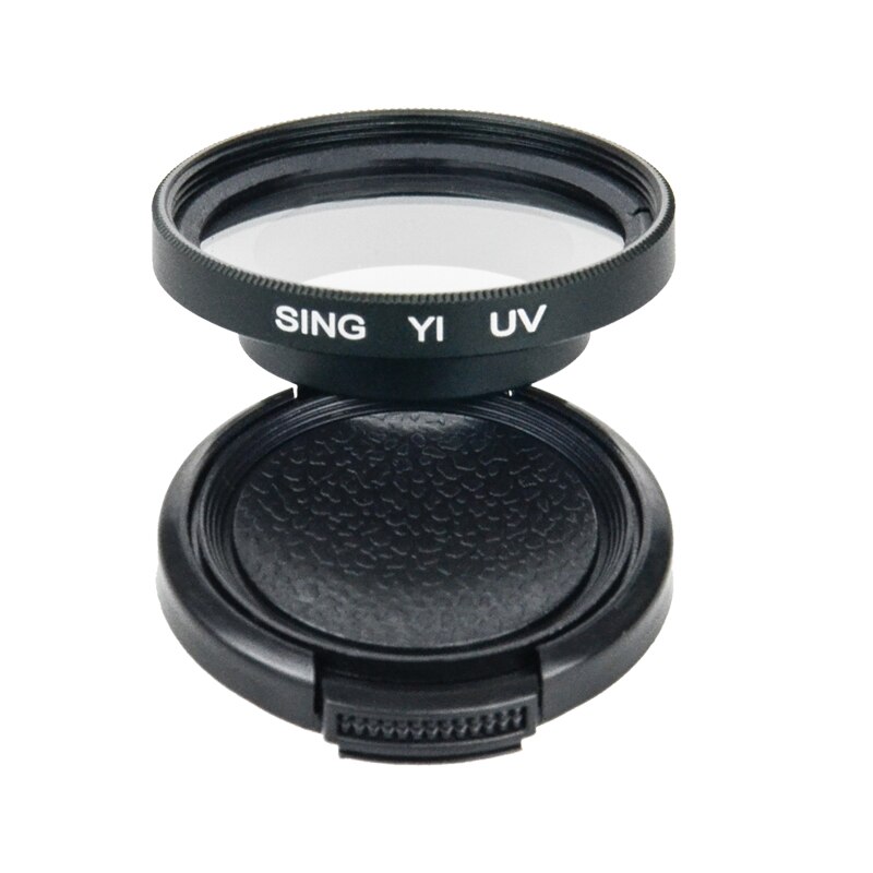 Protetor de lente da câmera cpl/filtro uv para xiaomi yi xiaoyi 2 4k xiaomi yi 4k mais acessórios da câmera de ação