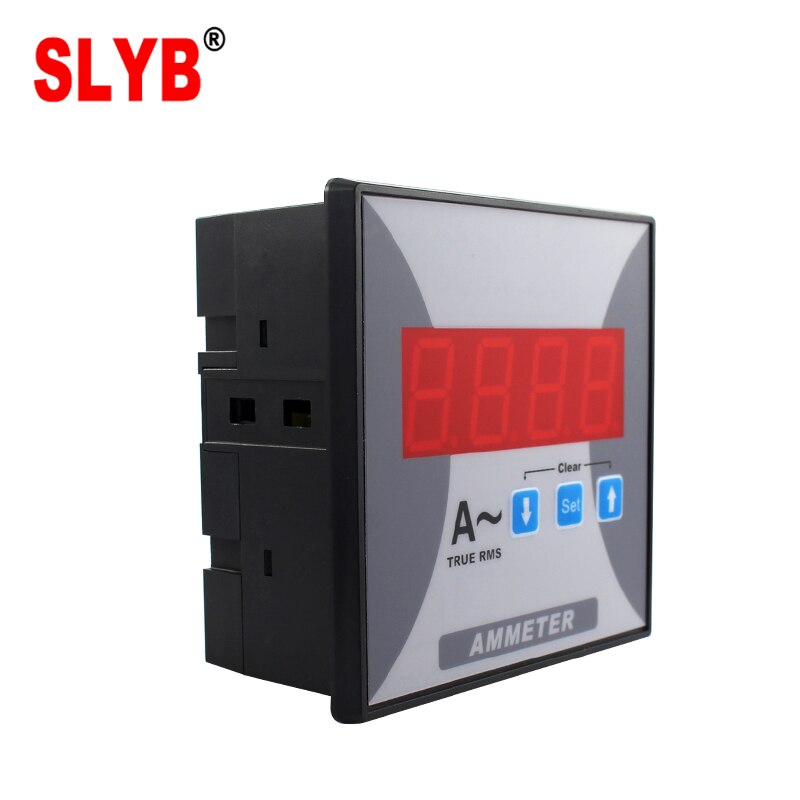 96*96 Single Digital Ammeter Current Measure Amp Meter EPM-4D