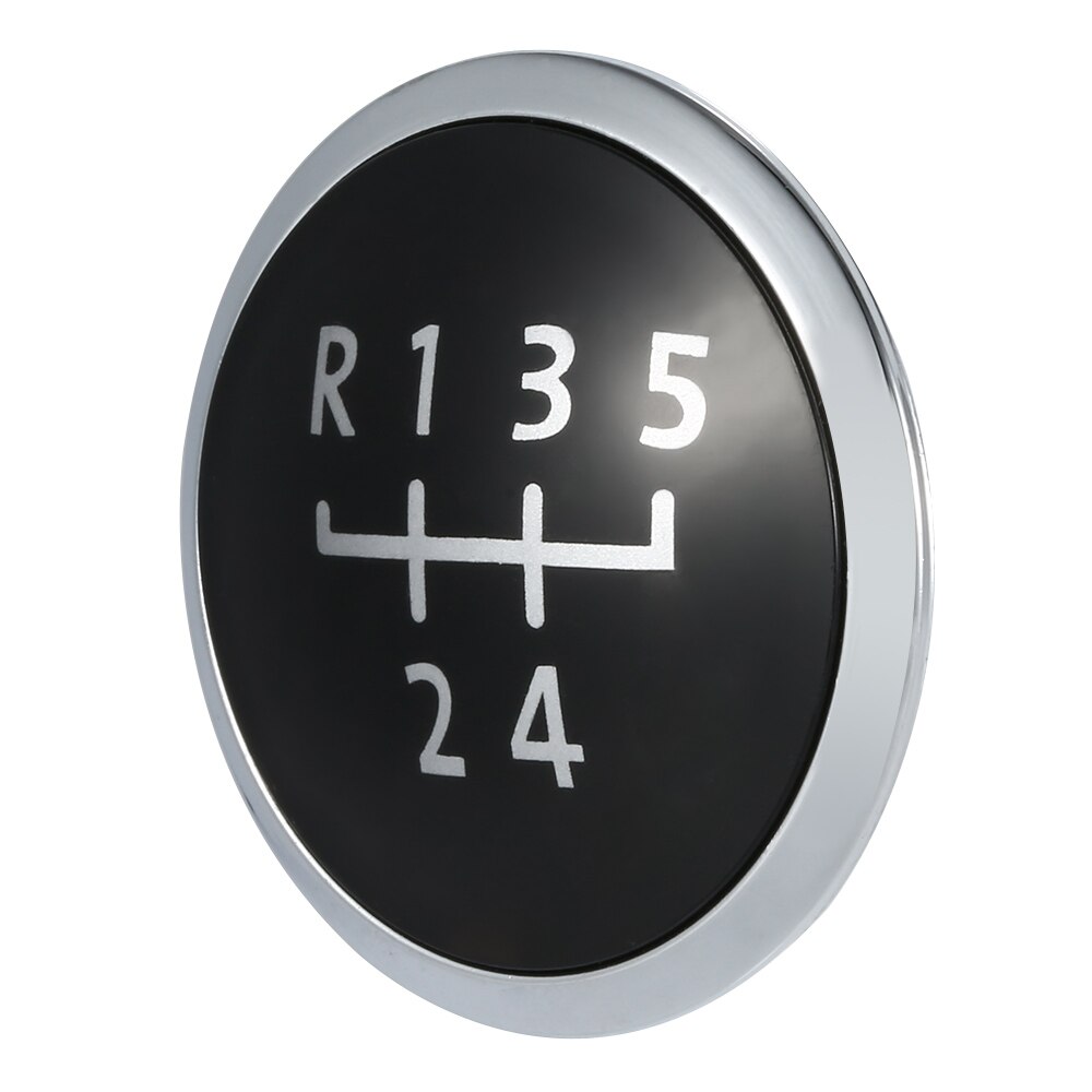 Kkmoon 5- växlad växelknopp märke emblem lock knopp lock byte för vw  t5 transporter 2003