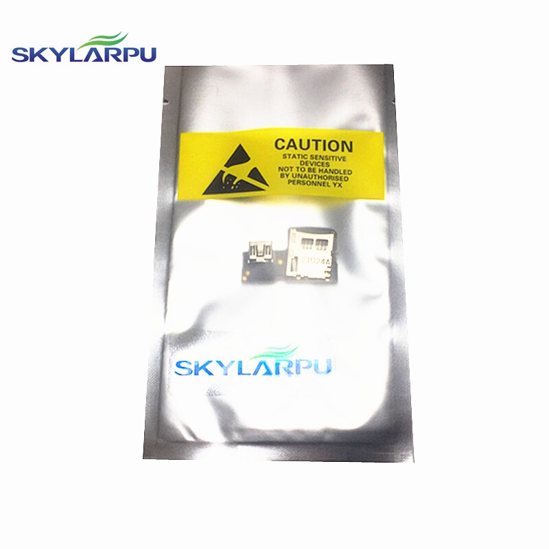 Skylarpu PCB w miniUSB & microSD houder voor Garmin Edge 810 TYPE-10 (810 touring) Reparatie vervanging