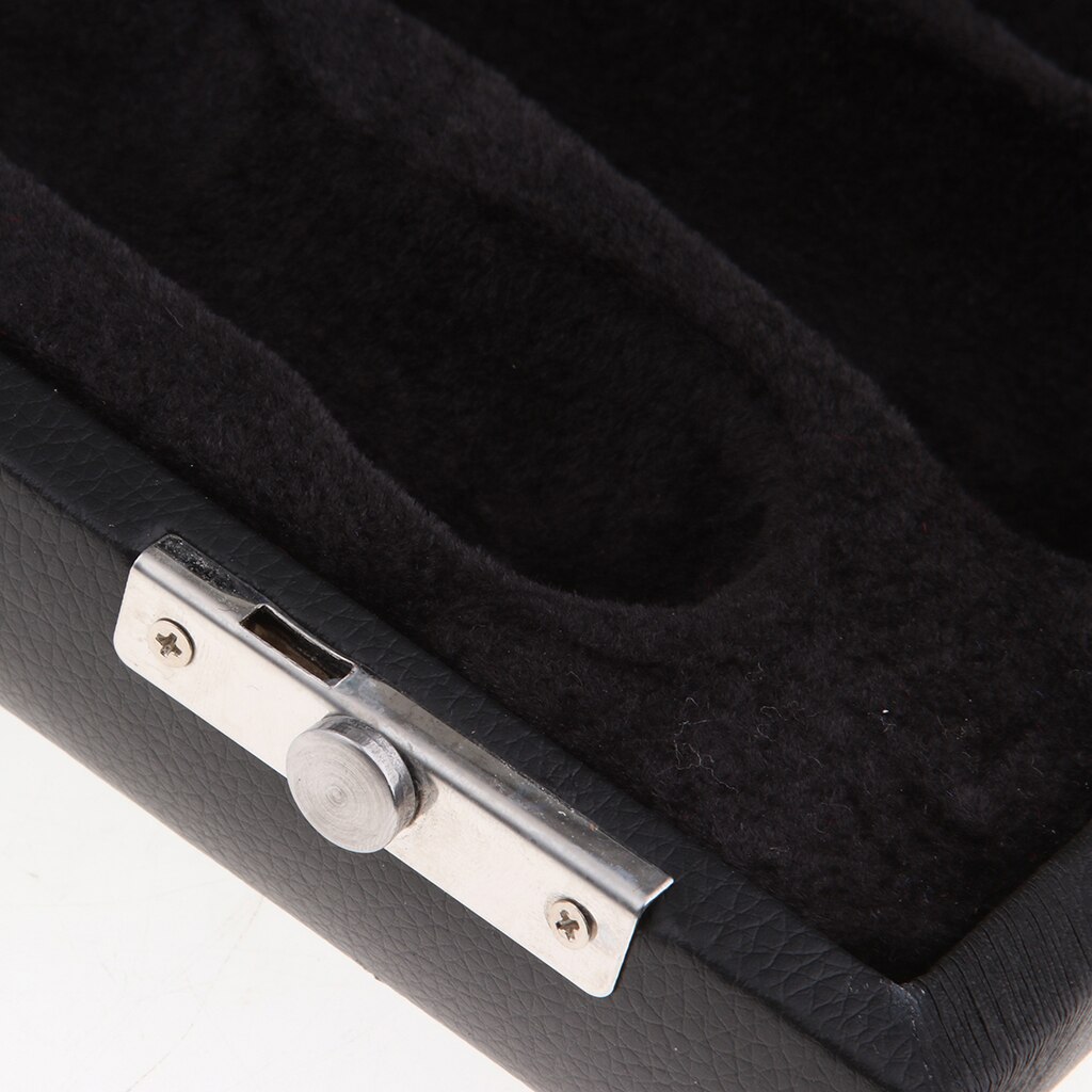 Exquisite Black Hobo Draagtas &amp; Box Container Voor Oboe Instrument Onderdelen