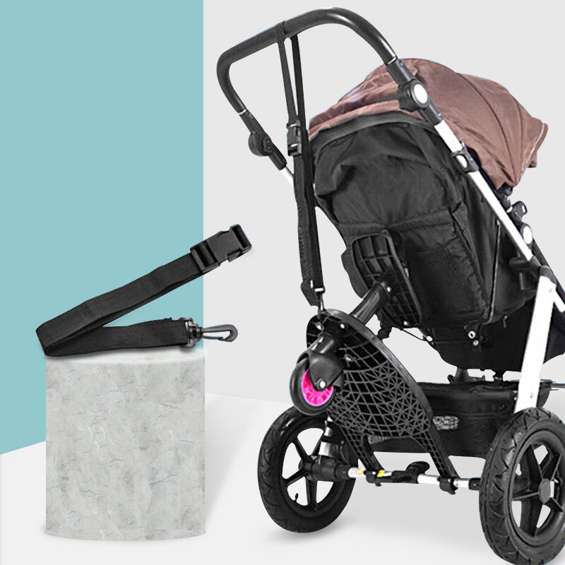 Tramper für Wagen Kinderwagen Skateboard Kinderwagen freundlicher Kinderwagen Stehend Platte mit Sitz Warenkorb Rolle Schlittschuh Für Kinderwagen Pedal