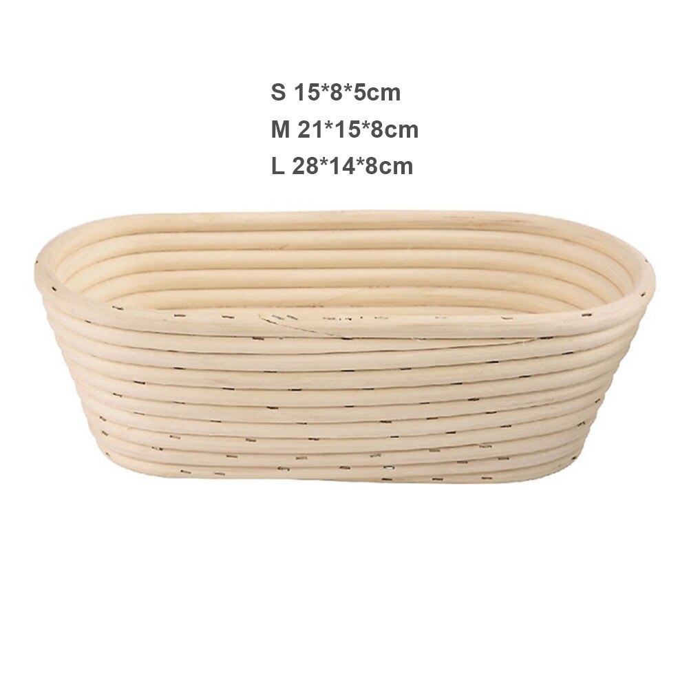1pc kök rotting korgar för lång deg som bevisar rotting kakor bakning bröd korg rotting mat lagring korgar