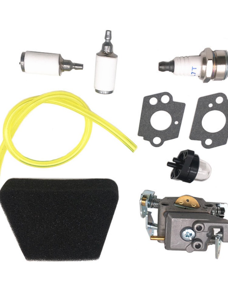 Carburador de motosierra para Partner 351 352 370 371 390 391 401 420 422 para motosierra Walbro33-29, herramienta de jardín, accesorios de motosierra: Gris