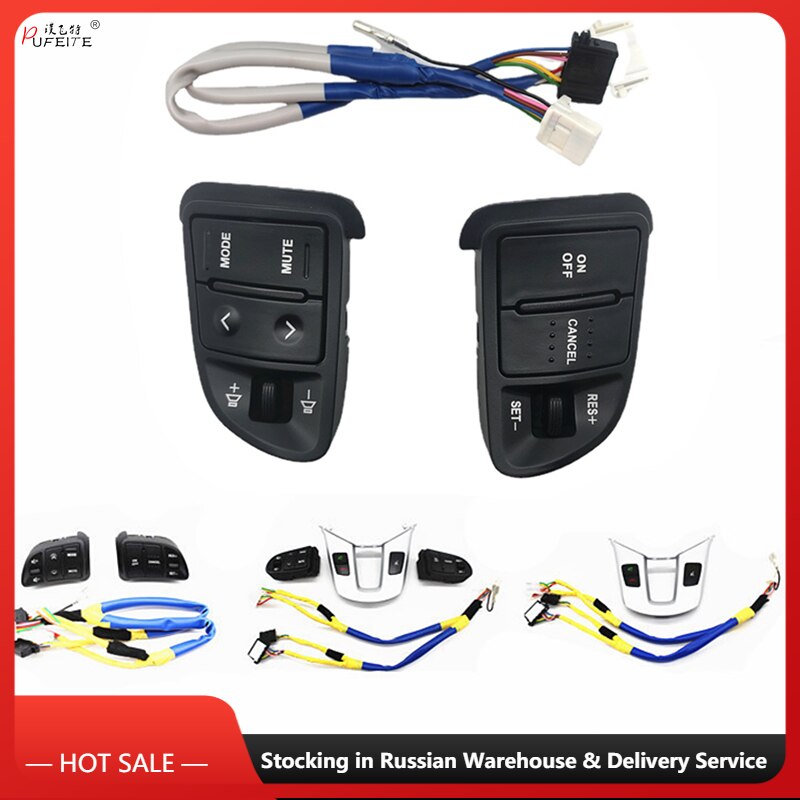 Russian warehouse for Kia Sportage SL steering wheel button telephone sound with backlight