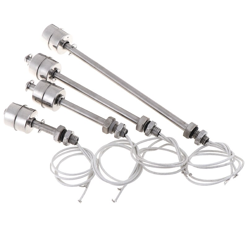 4Sizes Stainless Steel Float Switch Tank Liquid Water Level Sensor Double Ball Float Switch Tank Pool Flow Sensors