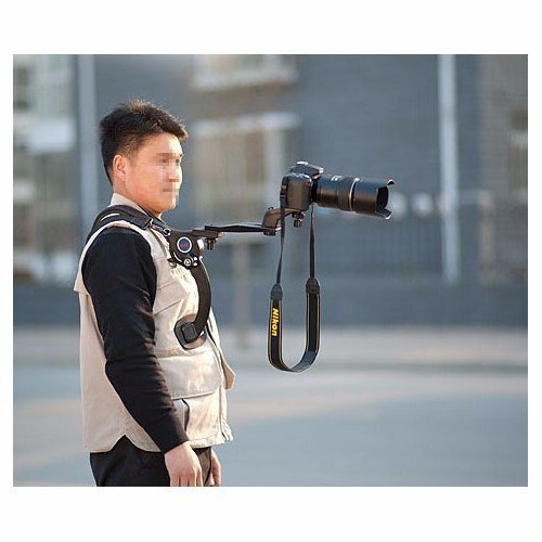 Beike BK-440 Black Hand Free 5KG Stabilizer Shoulder Pad for DV Video Camera