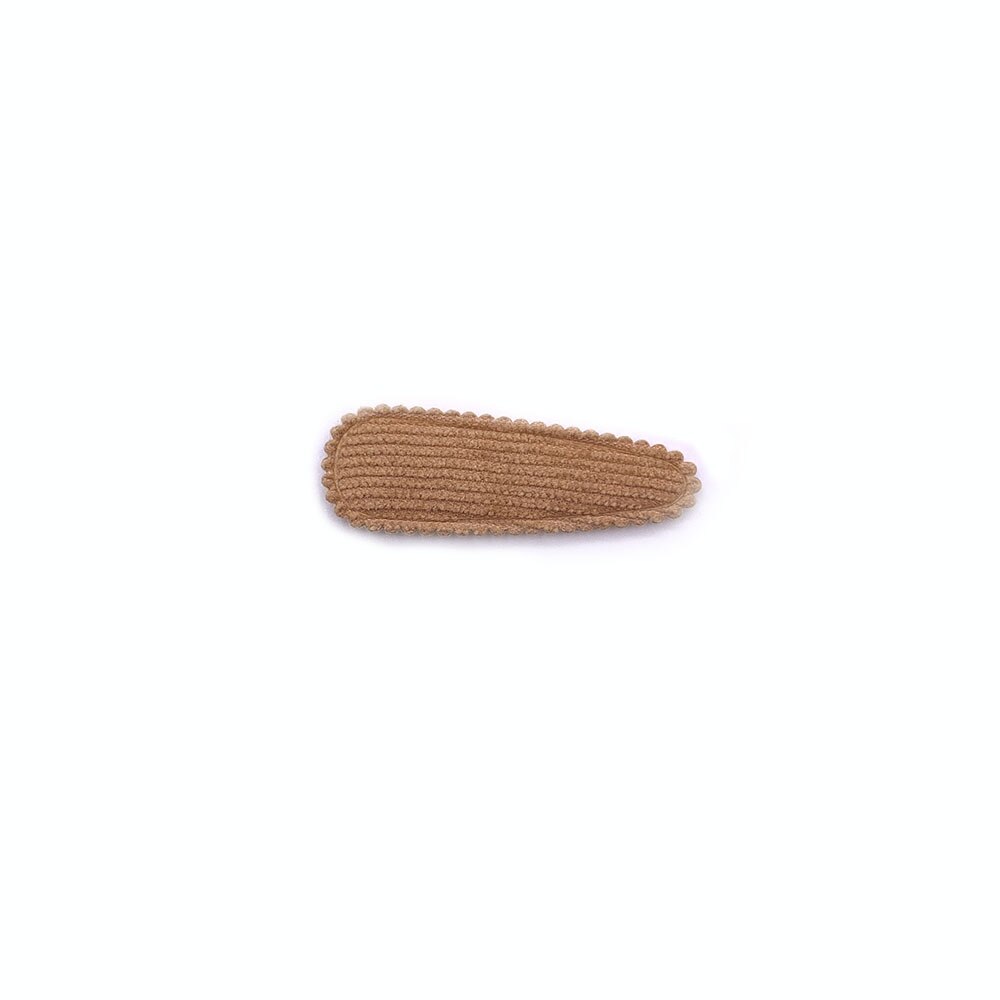 40 Stks/partij 5.5Cm Corduroy Bb Stof Haar Clip Cover Padded Applicaties Diy Handgemaakte Kinderen Haar Accessoires: 3