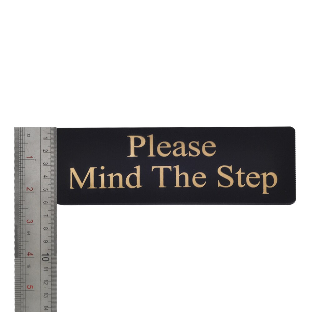 10 pcs Please Mind The Step wall stickers - Please Mind The Step Sign Place Home Decoration Sticker for home restaurant toilette